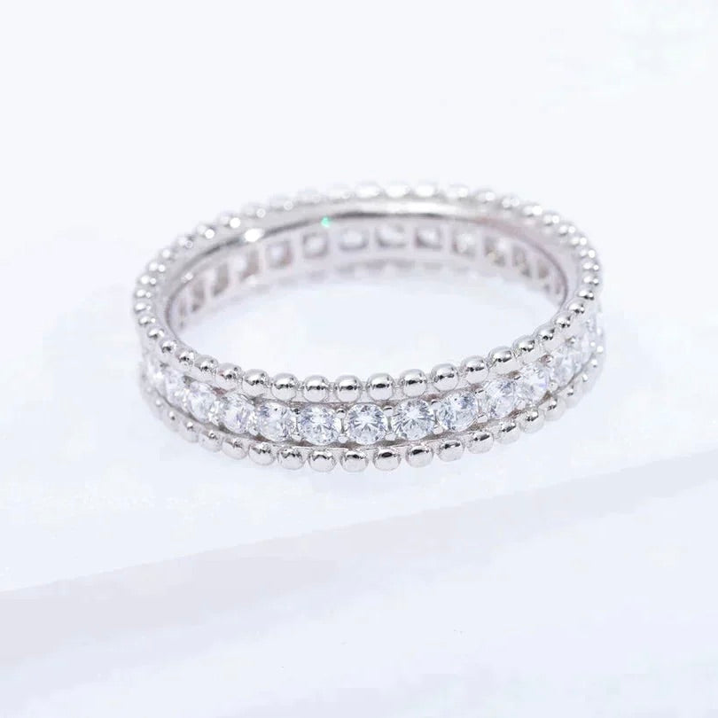 [Rose Jewellery]PERLEE DIAMOND SILVER RING