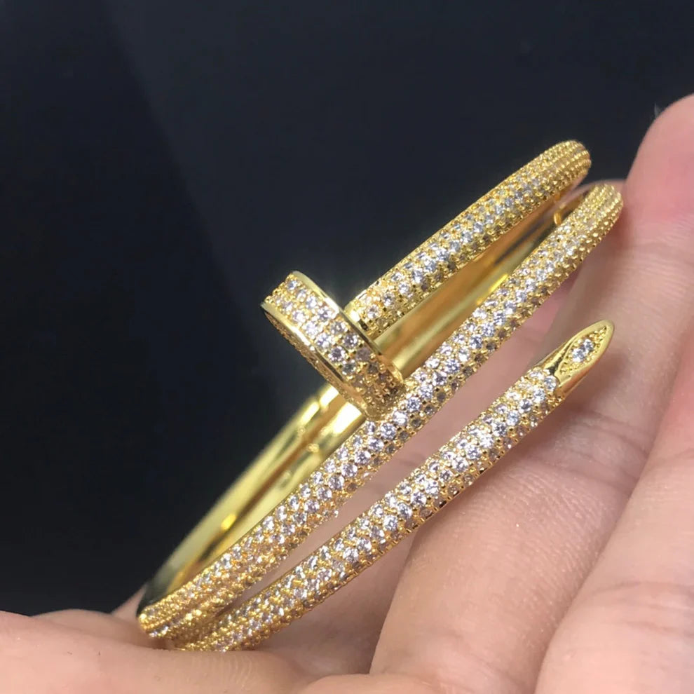 [Rose Jewellery]JUSTE BRACELET 3.5MM DOUBLE ROWS DIAMOND