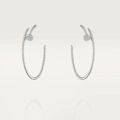 [Rose Jewellery]JUSTE EARRINGS FULL DIAMONDS 1.8MM