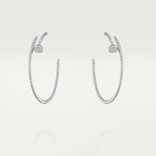 [Rose Jewellery]JUSTE EARRINGS FULL DIAMONDS 1.8MM