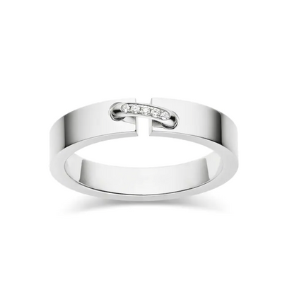 [Rose Jewellery]ALLIANCE LIENS VIDENCE DIAMOND 4MM RING