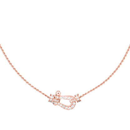 [Rose Jewellery]FORCE 10 PINK GOLD DIAMOND NECKLACE