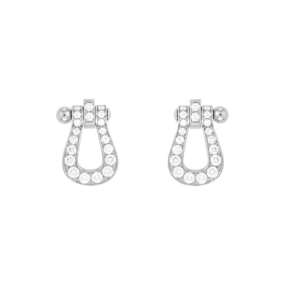 [Rose Jewellery]FORCE 10 FULL DIAMOND STUD EARRINGS MINI MODEL