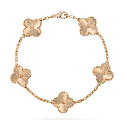 [Rose Jewellery]CLOVER 5 FLOWERS LASER BRACELET