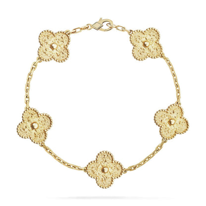 [Rose Jewellery]CLOVER 5 MOTIFS BRONZING BRACELET