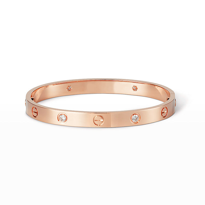 [Rose Jewellery]LOVE BRACELET 6.1MM 4 DIAMONDS