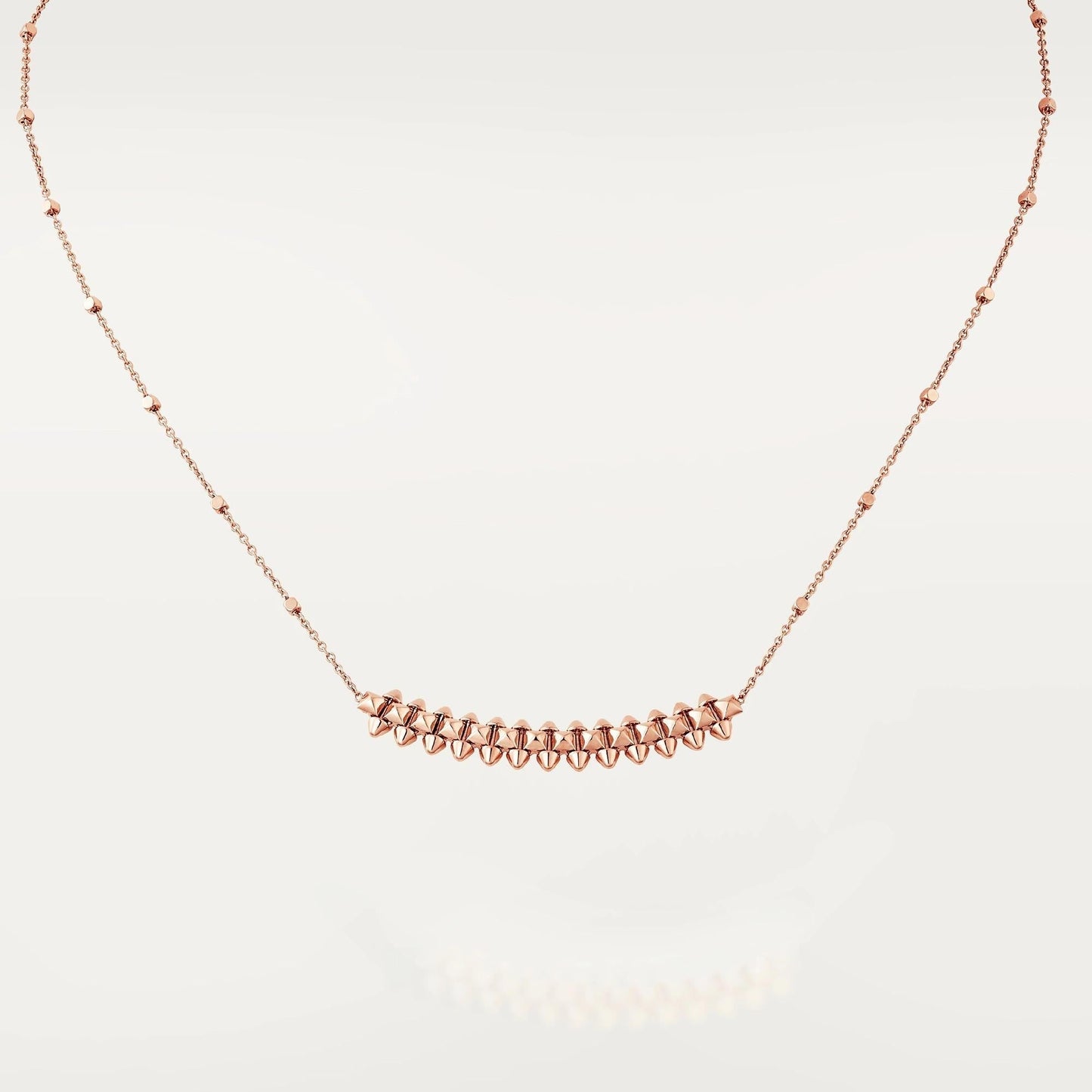 [Rose Jewellery]CLASH PINK GOLD NECKLACE