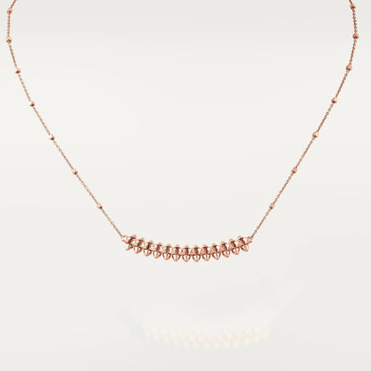 [Rose Jewellery]CLASH PINK GOLD NECKLACE