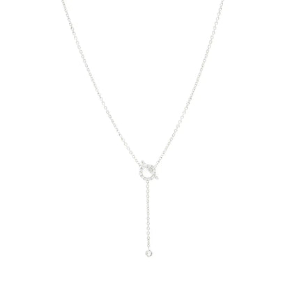 [Rose Jewellery]FINESSE SILVER DIAMOND NECKLACE