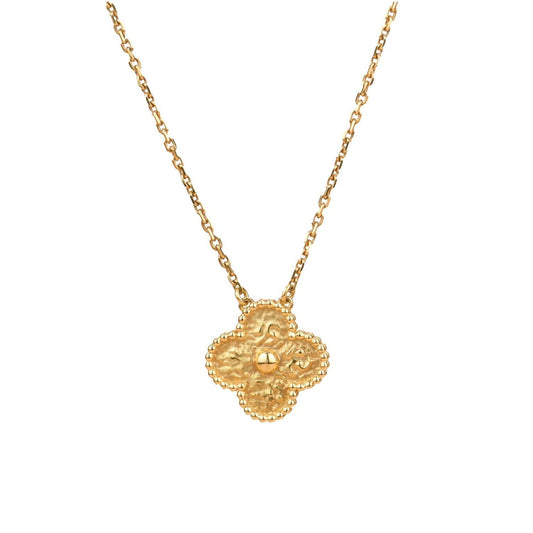 [Rose Jewellery]CLOVER 15MM  BRONZING NECKLACE