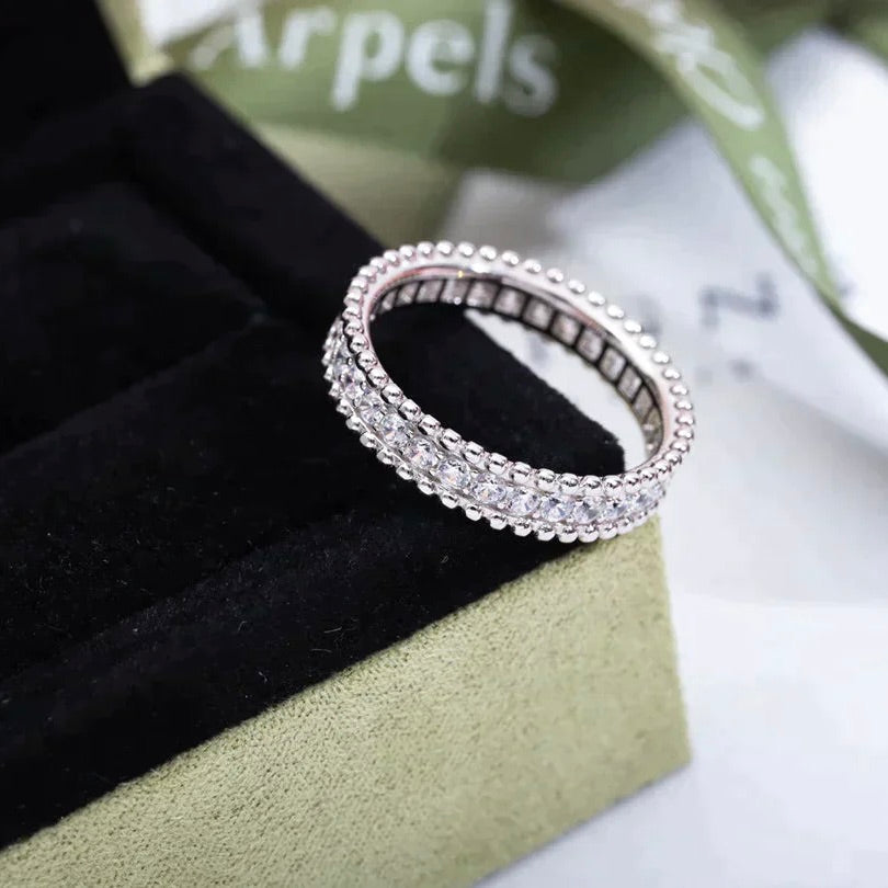 [Rose Jewellery]PERLEE DIAMOND SILVER RING