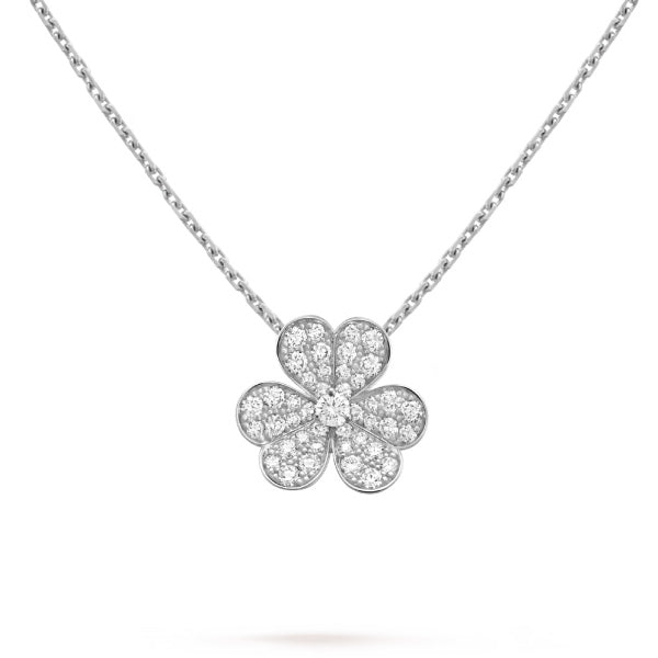 [Rose Jewellery]CLOVER DIAMOND NECKLACE SILVER