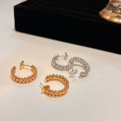 [Rose Jewellery]CLASH SMALL HOOP EARRINGS