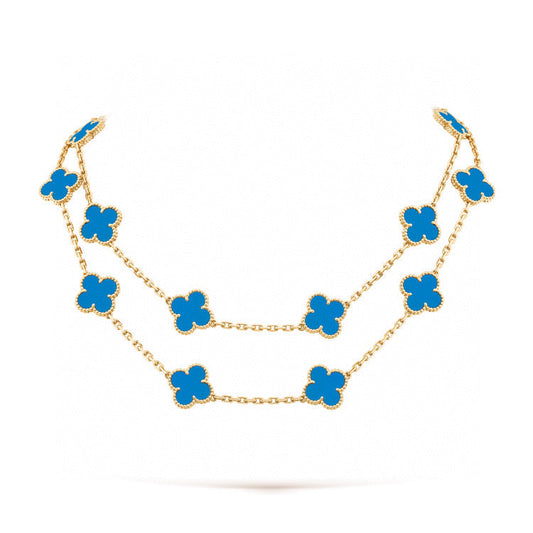 [Rose Jewellery]CLOVER 20 MOTIFS TURQUOISE GOLD