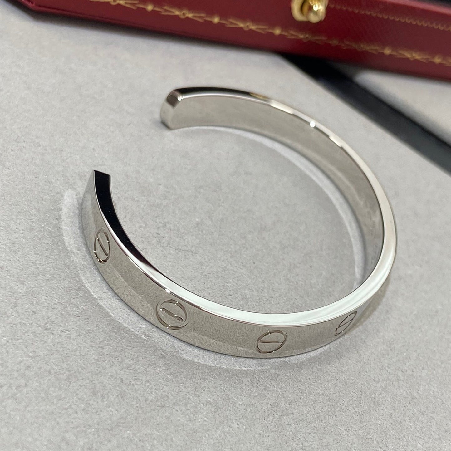 [Rose Jewellery]LOVE BRACELET 6.1MM 1 DIAMOND OPEN CUFF