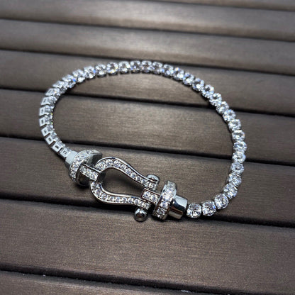 [Rose Jewellery]FORCE  HORSESHOE  DIAMOND TENNIS BRACELET