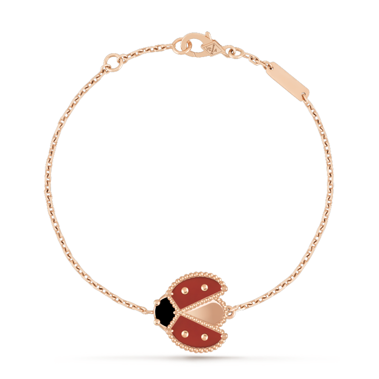 [Rose Jewellery]LUCKY SPRING 1 MOTIF PINK GOLD BRACELET