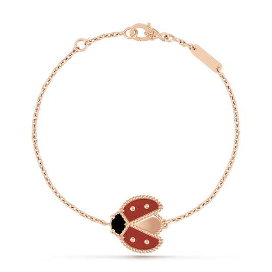 [Rose Jewellery]LUCKY SPRING 1 MOTIF PINK GOLD BRACELET