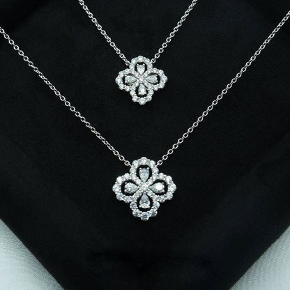 [Rose Jewellery]LOOP NECKLACE FULL MOTIF DIAMOND COMBINATION