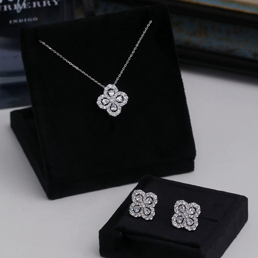 [Rose Jewellery]LOOP NECKLACE FULL MOTIF DIAMOND COMBINATION