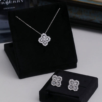 [Rose Jewellery]LOOP NECKLACE FULL MOTIF DIAMOND COMBINATION