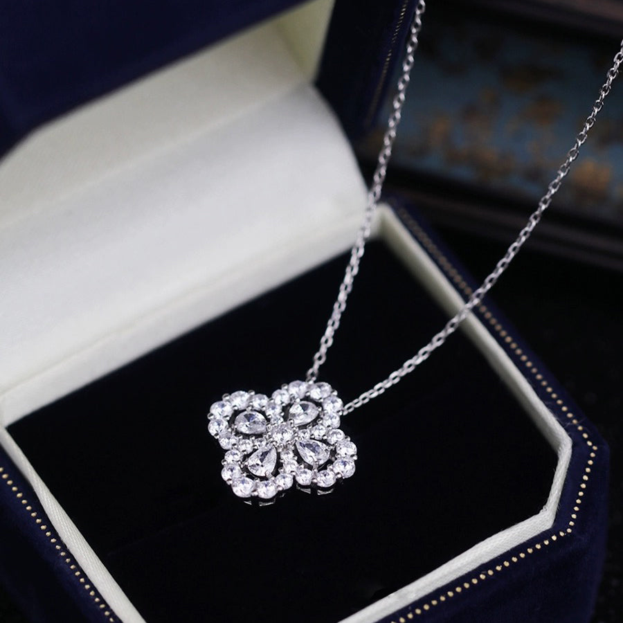 [Rose Jewellery]LOOP NECKLACE FULL MOTIF DIAMOND COMBINATION