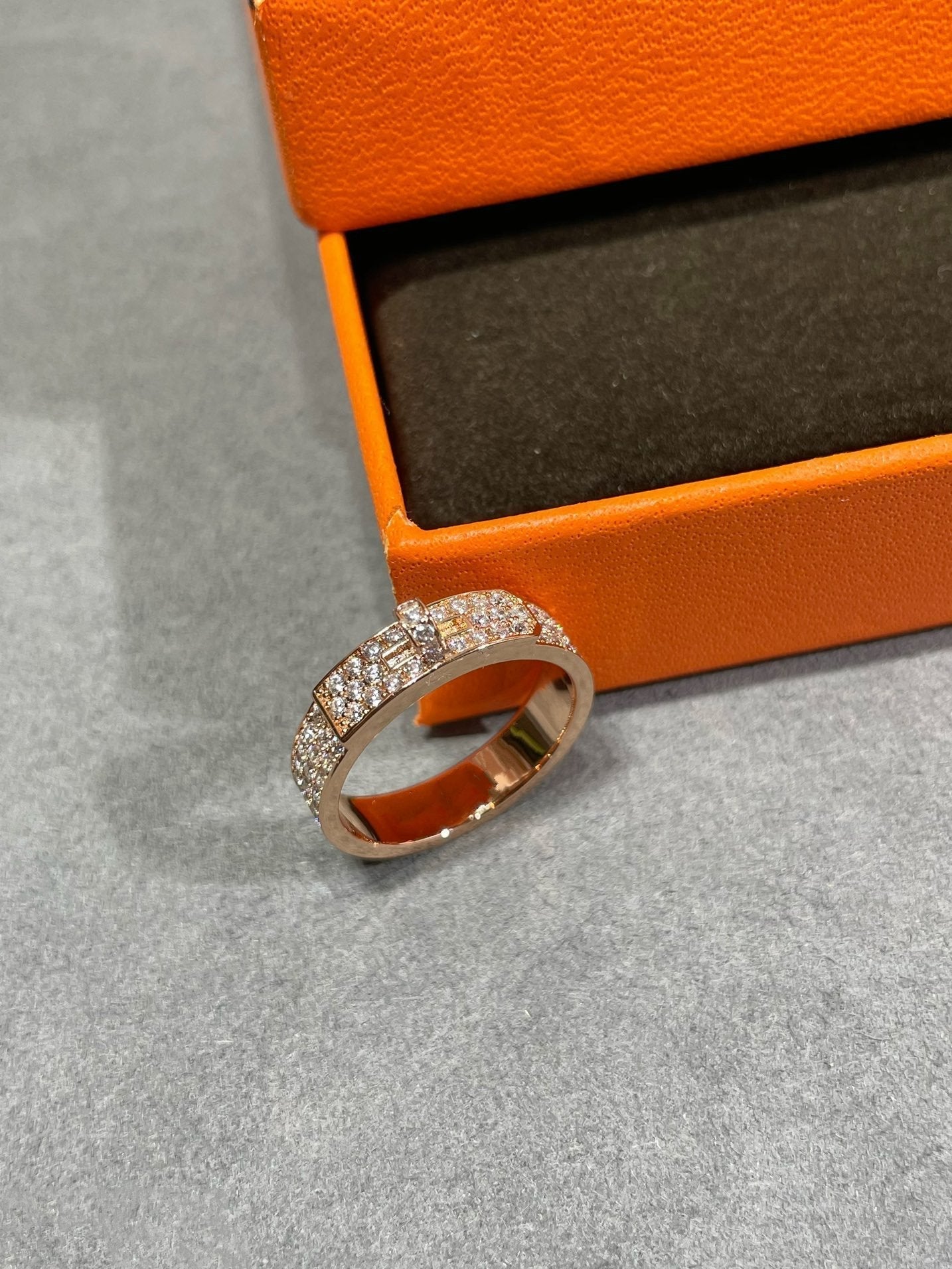 [Rose Jewellery]KELLY PINK GOLD DIAMOND RING