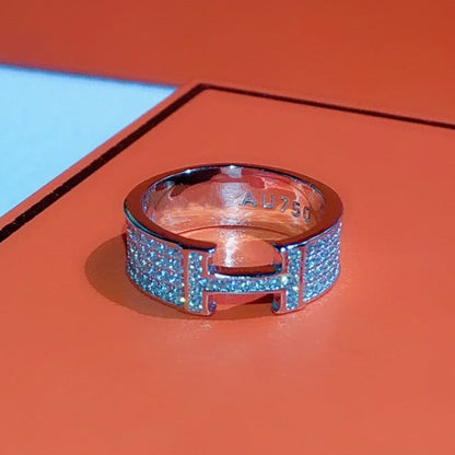 [Rose Jewellery]H RING FULL DIAMOND