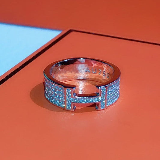 [Rose Jewellery]H RING FULL DIAMOND