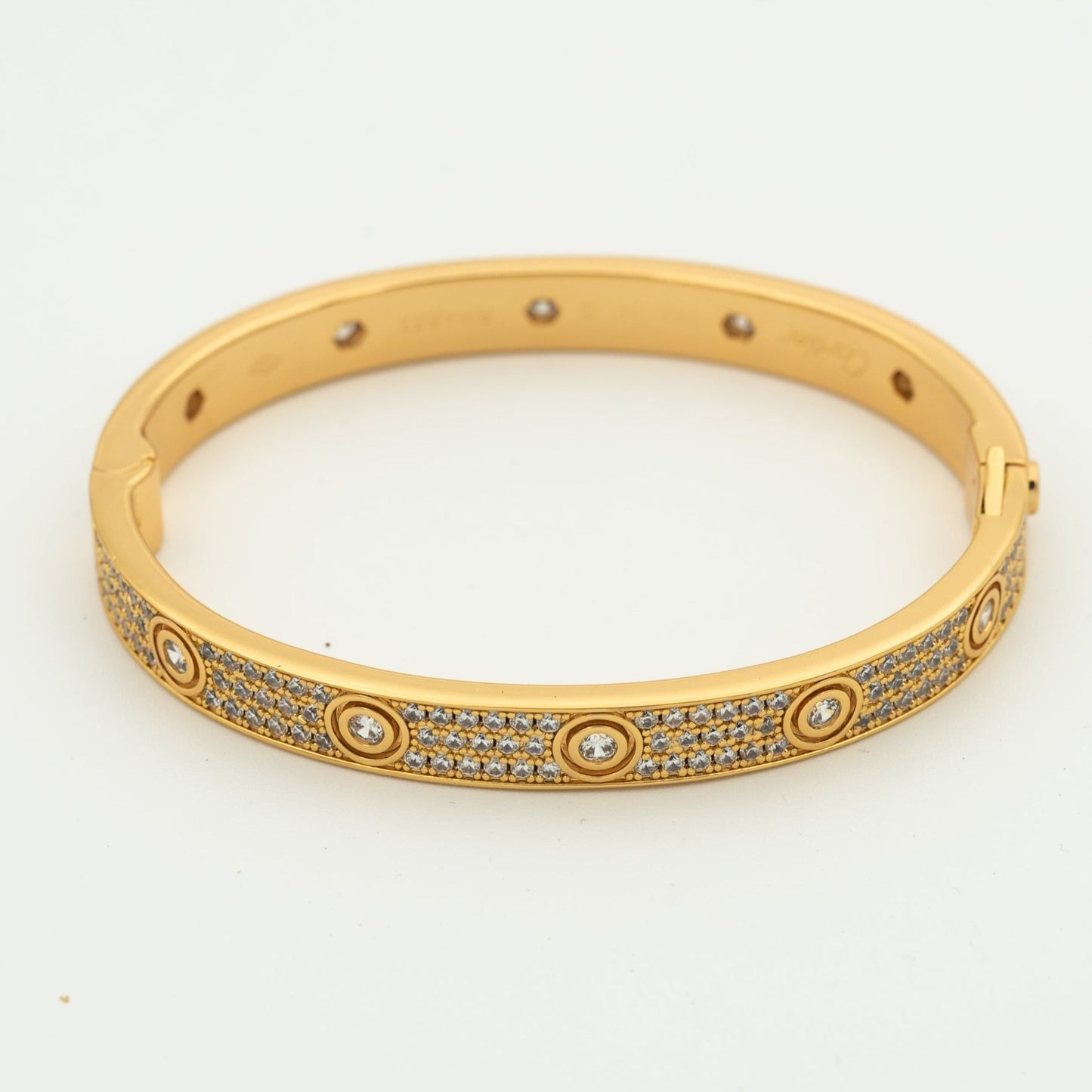 [Rose Jewellery]LOVE BRACELET 6.1MM DIAMOND-PAVED 10 BIG DIAMONDS