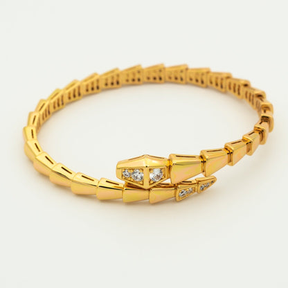 [Rose Jewellery]SERPENTI BRACELET DIAMONDS PINK GOLD