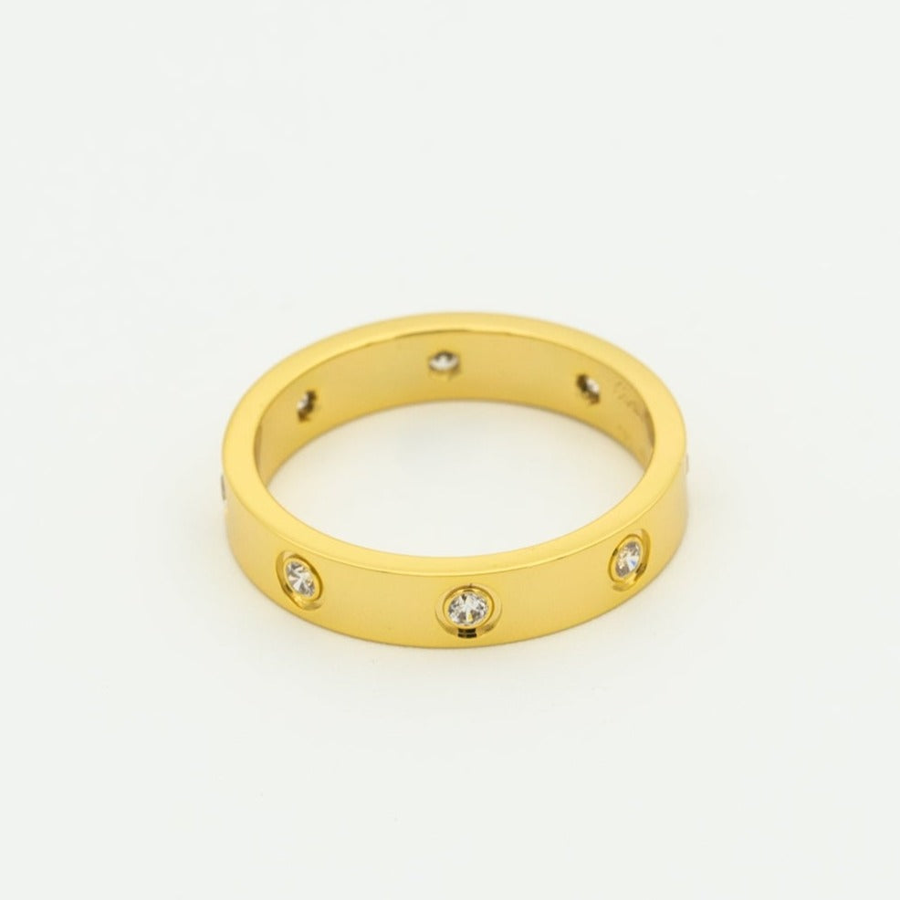 [Rose Jewellery]LOVE RING 3.6MM 8 DIAMONDS