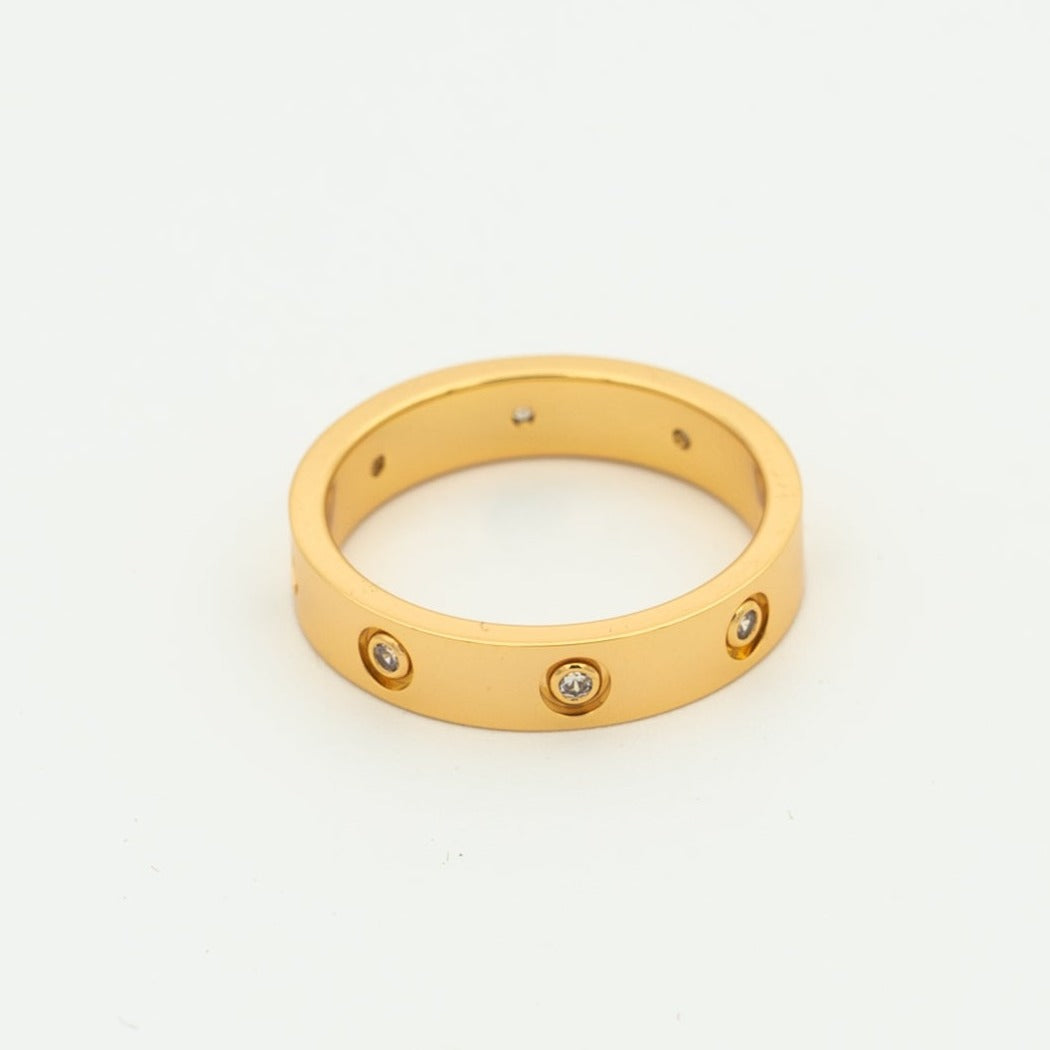 [Rose Jewellery]LOVE RING 3.6MM 8 DIAMONDS