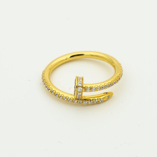 [Rose Jewellery]JUSTE RING 1.8MM GOLD DIAMONDS