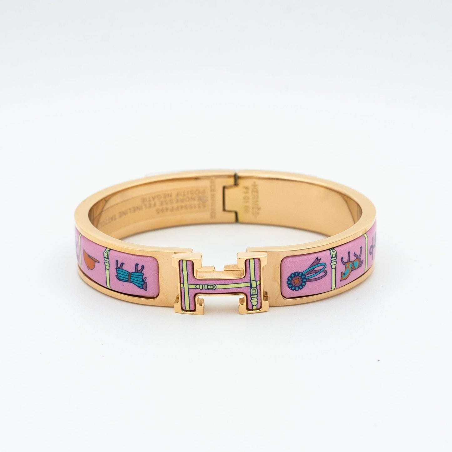 [Rose Jewellery]H PINK GOLD BRACELET PINK CERAMIC