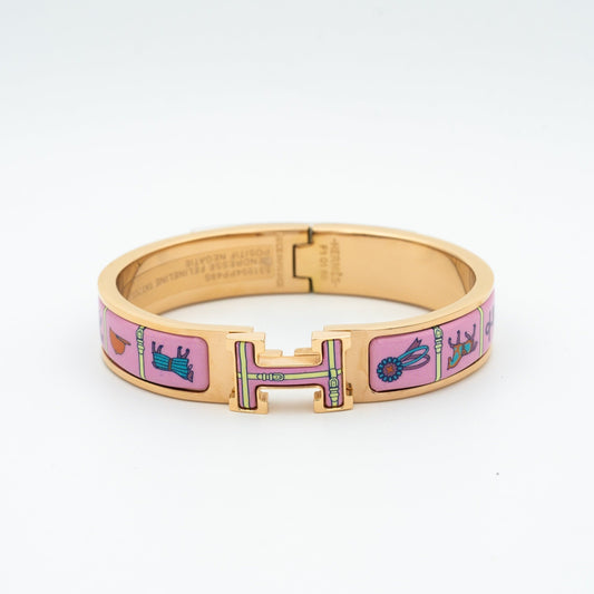 [Rose Jewellery]H PINK GOLD BRACELET PINK CERAMIC