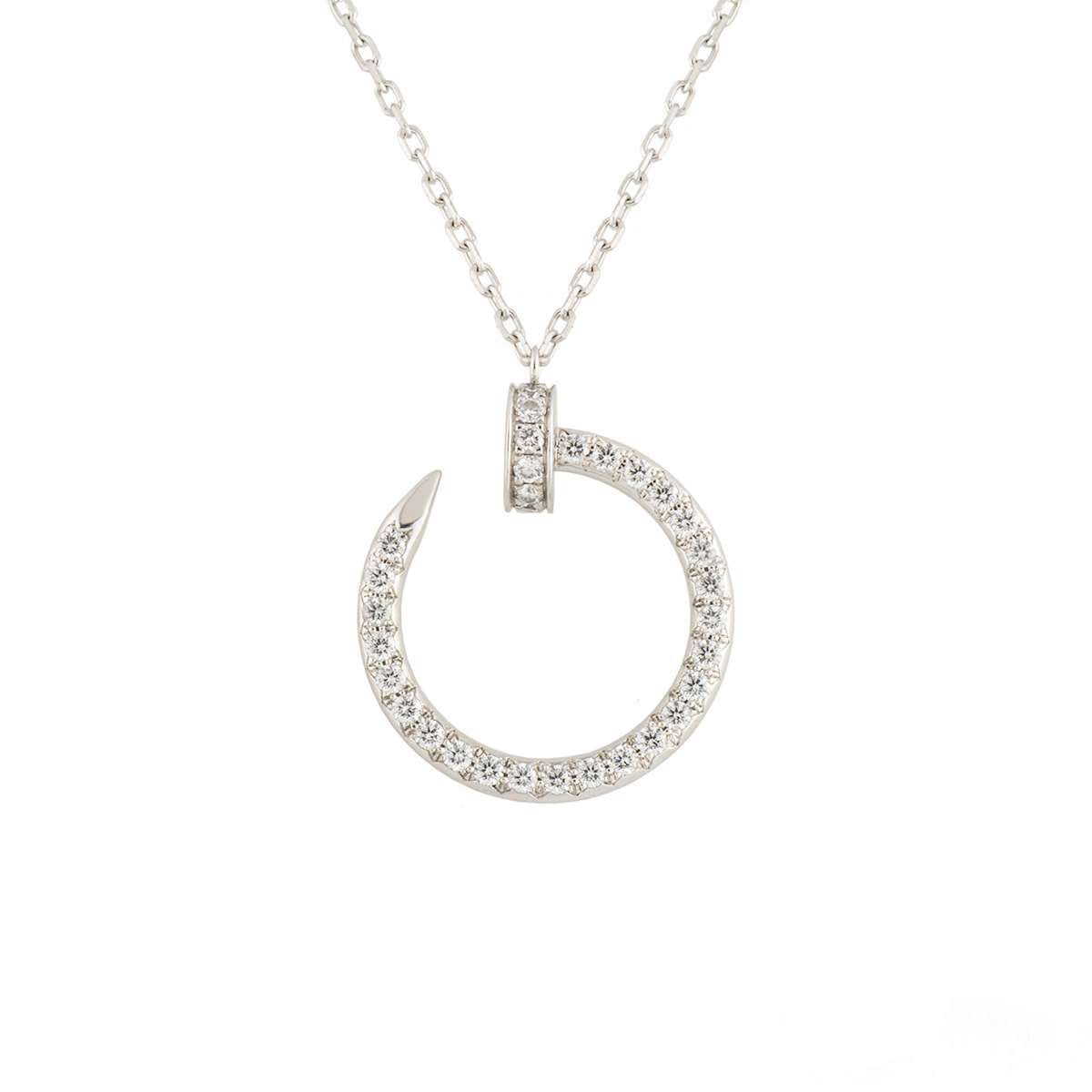 [Rose Jewellery]JUSTE NECKLACE SILVER DIAMONDS