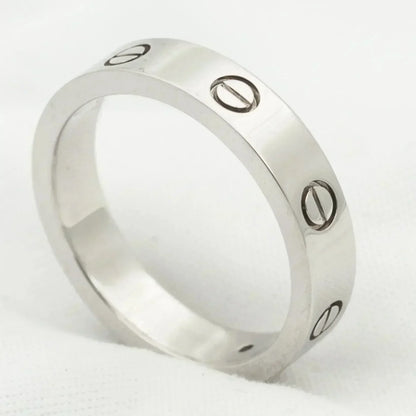 [Rose Jewellery]LOVE RING 4MM 1 DIAMOND SILVER