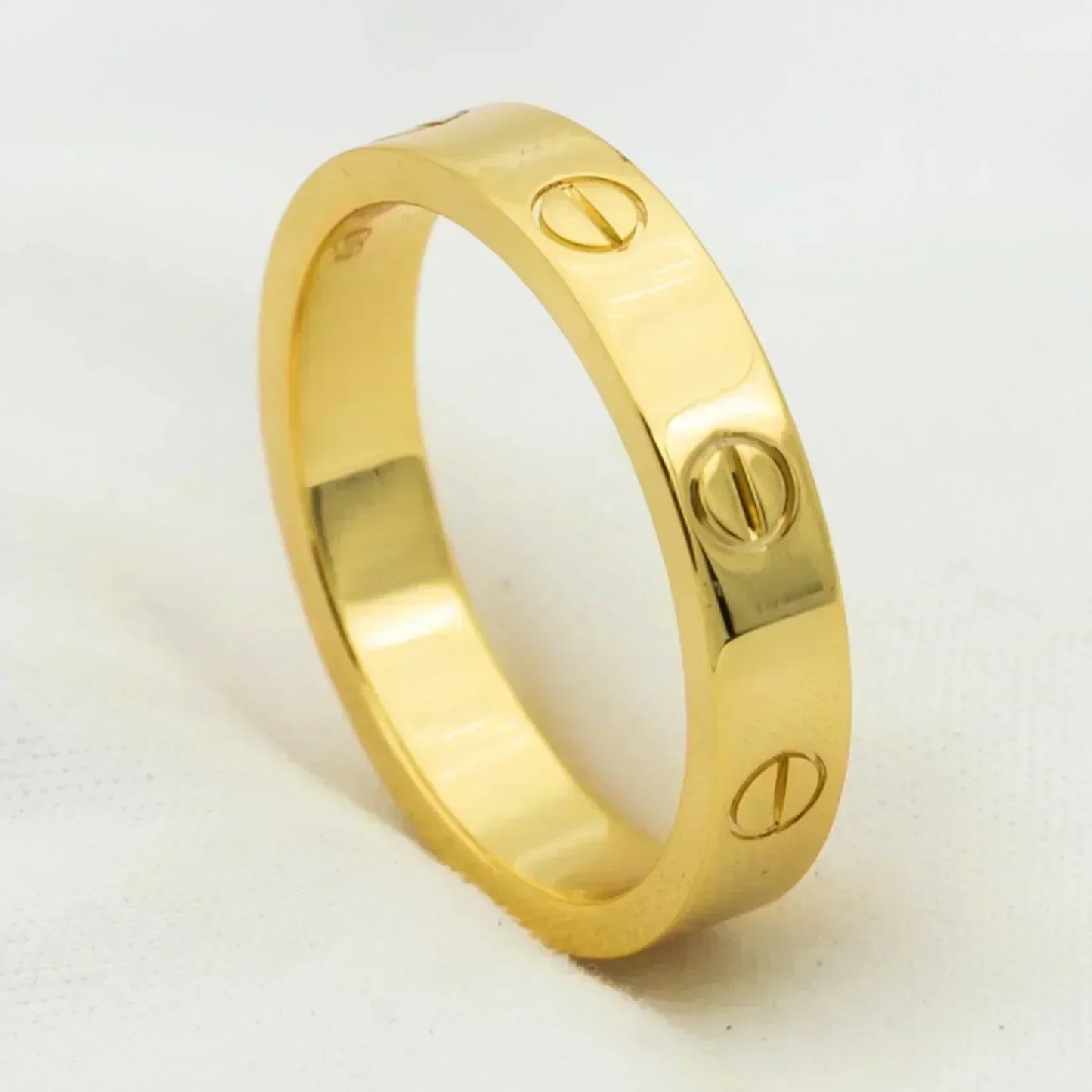 [Rose Jewellery]LOVE RING 4MM 1 DIAMOND GOLD