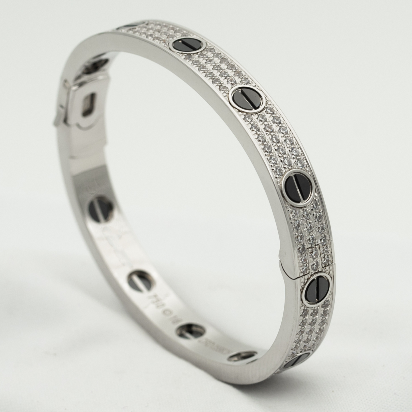 [Rose Jewellery]LOVE BRACELET 6.1MM DIAMOND-PAVED CERAMIC