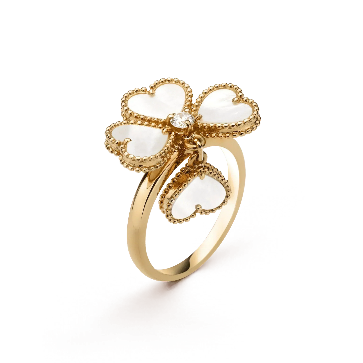 [Rose Jewellery]SWEET CLOVER WHITE MOP RING