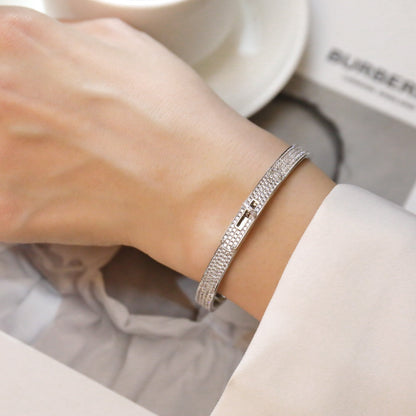 [Rose Jewellery]KELLY BRACELET DIAMOND PAVED