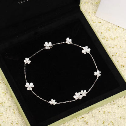 [Rose Jewellery]FRIVOLE SILVER 9 FLOWERS NECKLACE