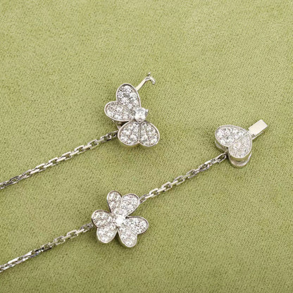 [Rose Jewellery]FRIVOLE SILVER 9 FLOWERS NECKLACE