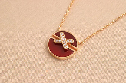 [Rose Jewellery]JEUX DE ROSE GOLD DIAMOND NECKLACE