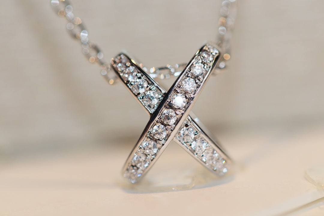 [Rose Jewellery]JEUX DE DIAMOND NECKLACE