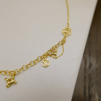 [Rose Jewellery]BLOOMING SUPPLE NECKLACE BRASS