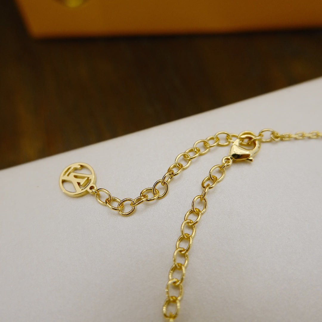 [Rose Jewellery]BLOOMING SUPPLE NECKLACE BRASS