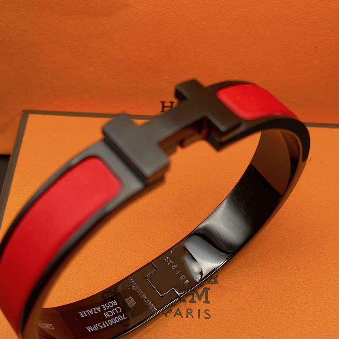 [Rose Jewellery]CLIC HM SO BLACK RED BRACELET