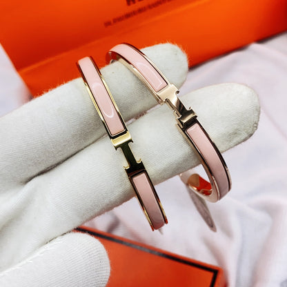 [Rose Jewellery]CLASSIC HM CLIC  PINK 8MM ENAMEL BRACELET